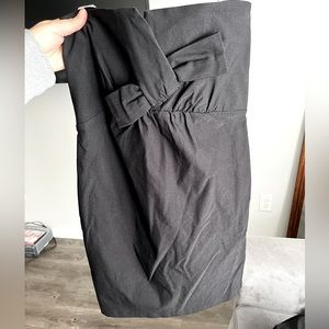 Black Tie Mini Dress